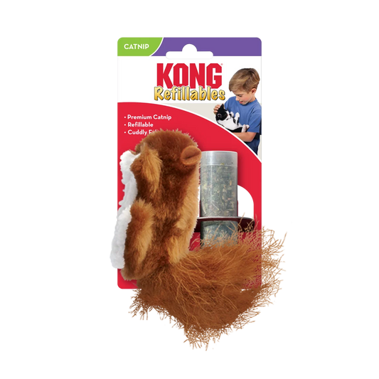 Kong Squirrel With Catnip